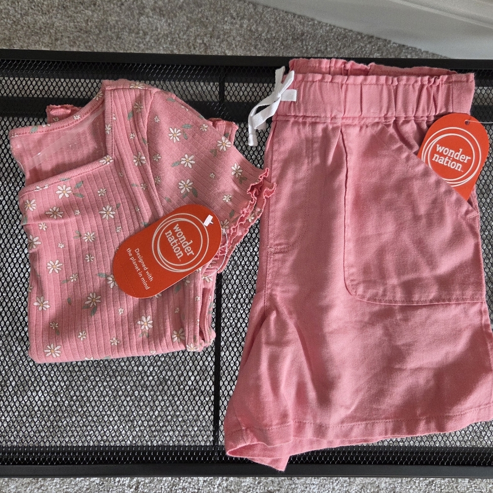 Wonder Nation girls outfit M (7-8)